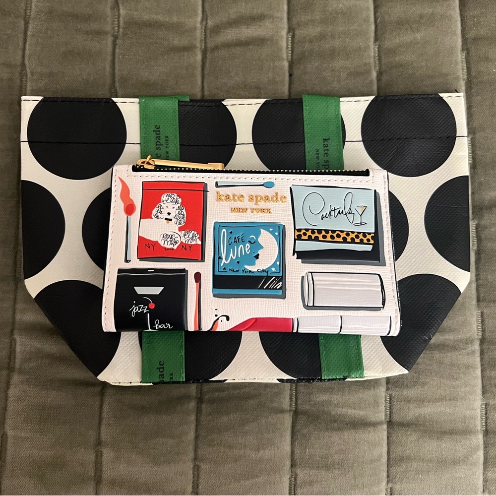 Kate Spade Small Bifold Matchbox Wallet